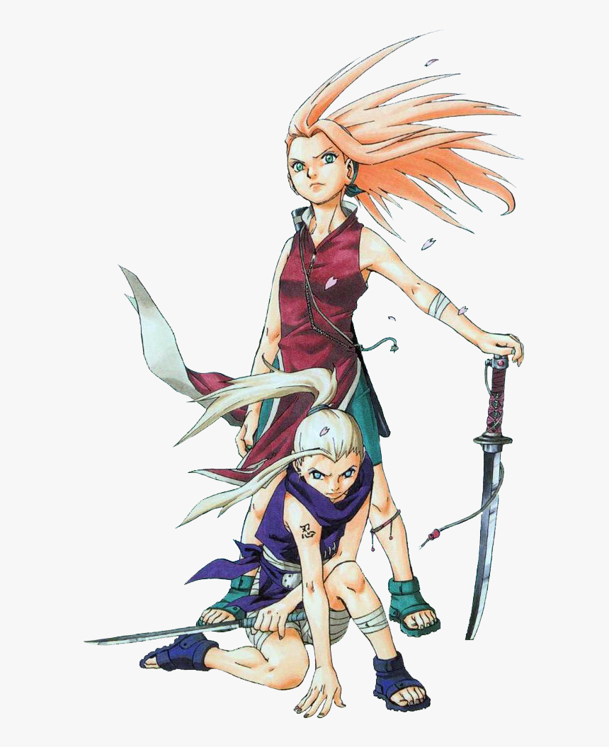 Haruno Sakura And Yamanaka Ino - Ino Sakura, HD Png Download, Free Download