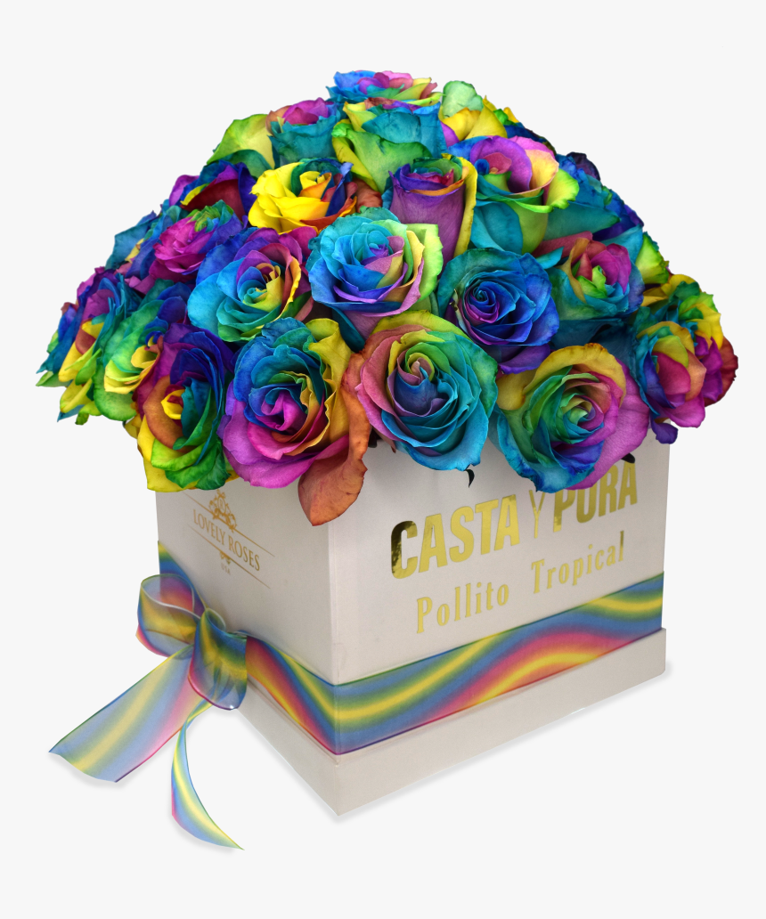 Rainbow Flower Crown Png, Transparent Png, Free Download