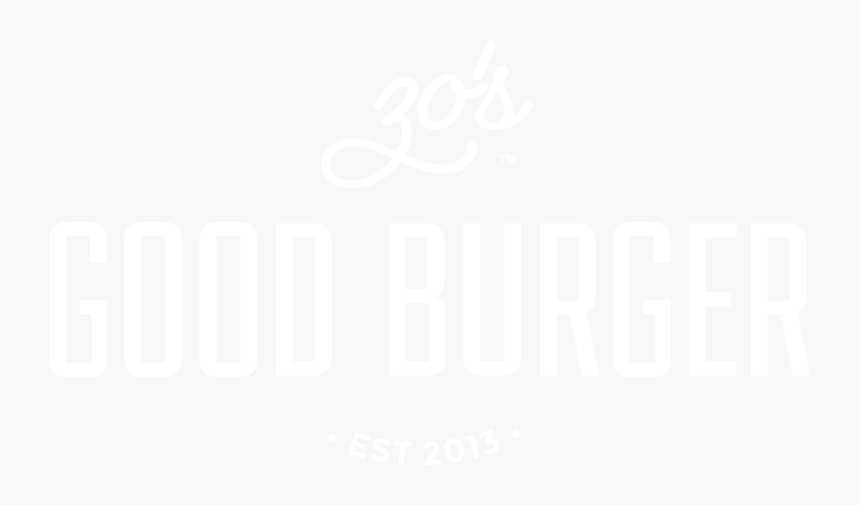 Good Burger Logo White - Logo Burger Places, HD Png Download, Free Download