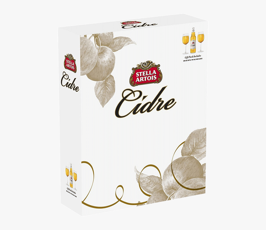 Stella Artois Cidre 2 Glasses - Stella Artois, HD Png Download, Free Download