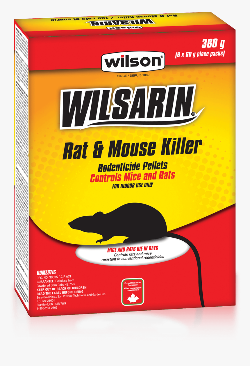 Wilson Wilsarin Rat And Mice Killer - Wilson Wilsarin, HD Png Download, Free Download