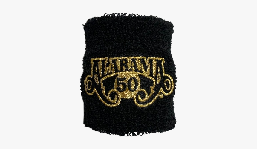 Alabama 50th Anniversary Black Sweatband"
 Title="alabama - Woolen, HD Png Download, Free Download