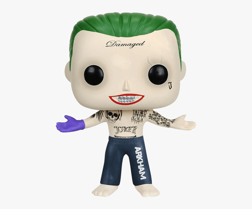 Suicide Squad Joker Shirtless Pop Figure - Funko Pop Joker Suicide Squad, HD Png Download, Free Download