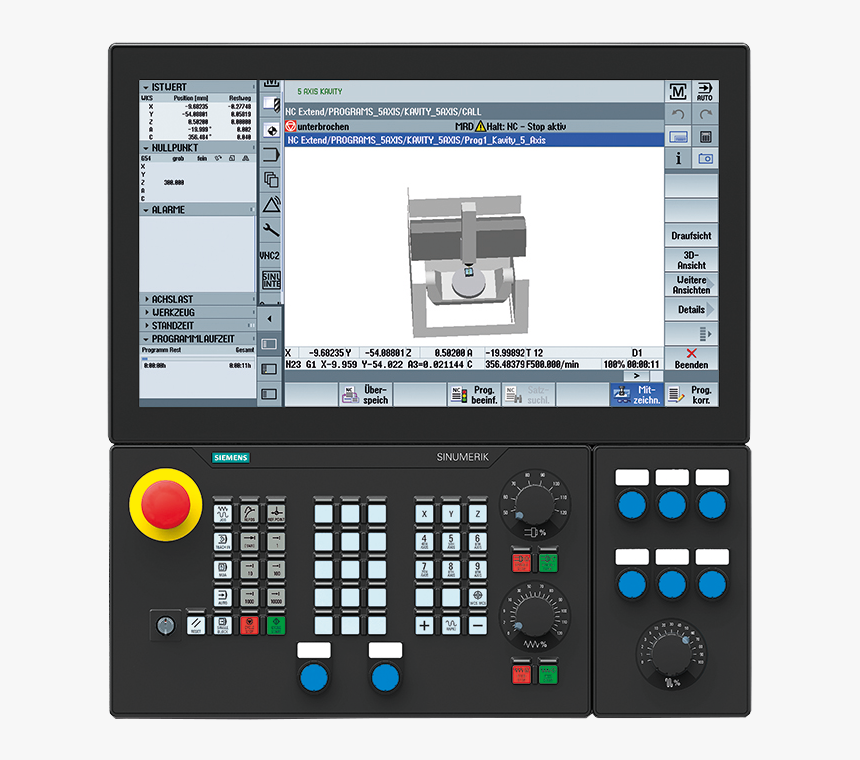 Siemens Cnc 840d Sl, HD Png Download, Free Download