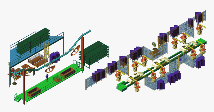 Siemens Tecnomatix Factorycad - House, HD Png Download, Free Download