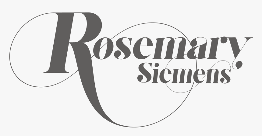 Rosemary Siemens Official - Calligraphy, HD Png Download, Free Download