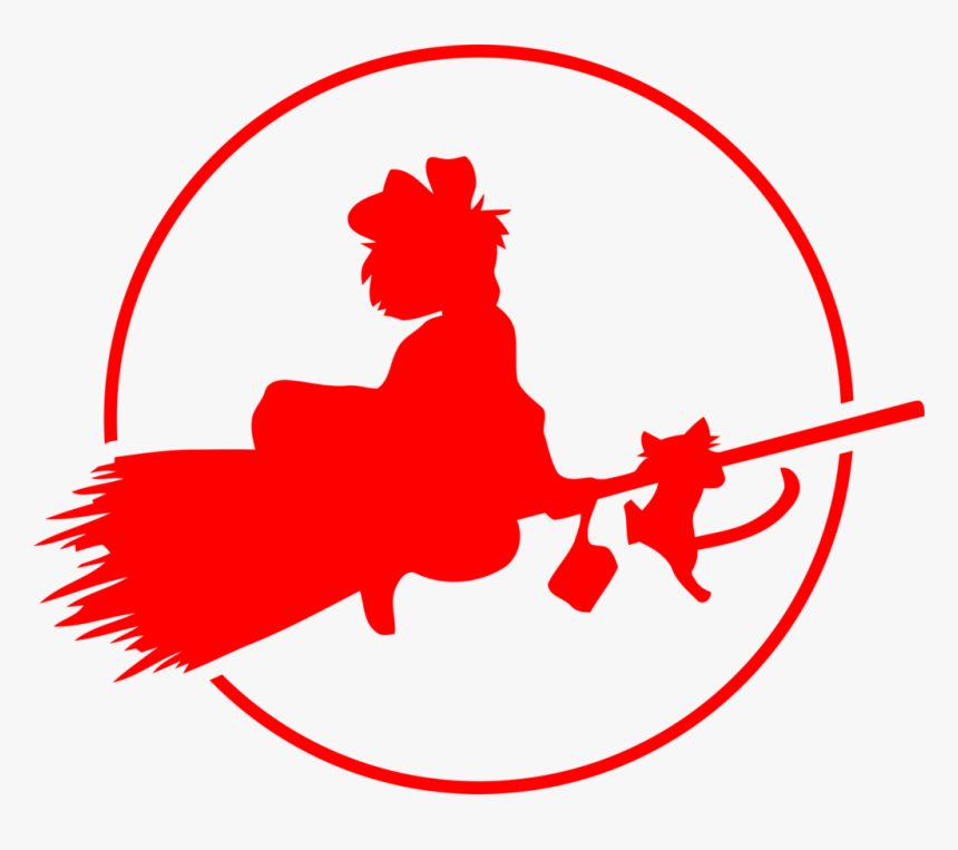 Kiki"s Delivery Service , Png Download - Kiki's Delivery Service Silhouette, Transparent Png, Free Download