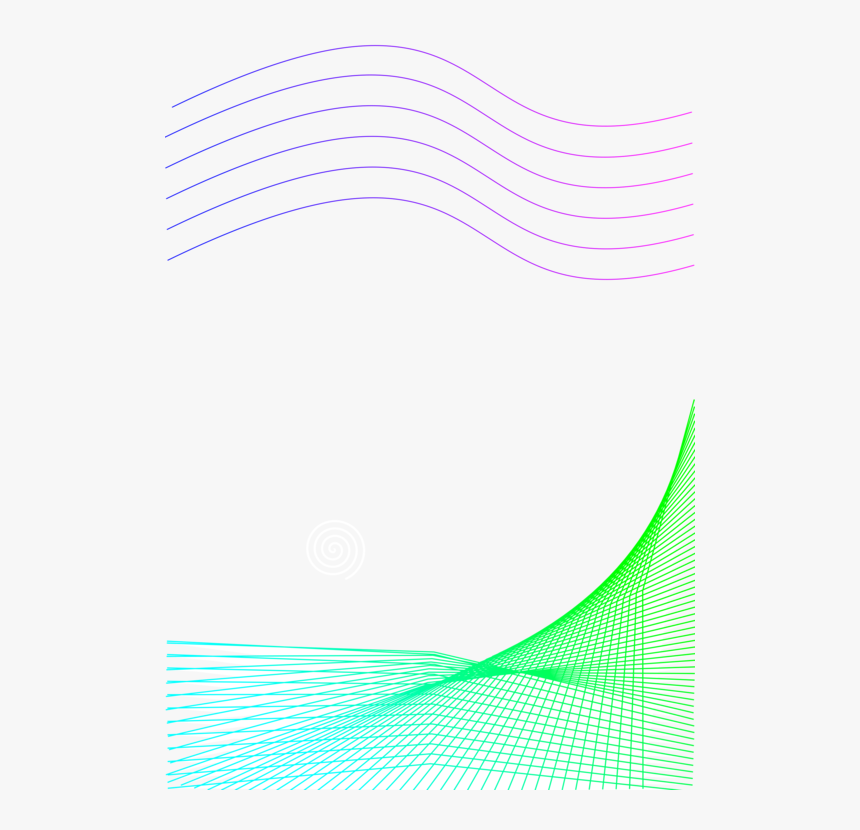 Aqua,line,green - Illustration, HD Png Download, Free Download