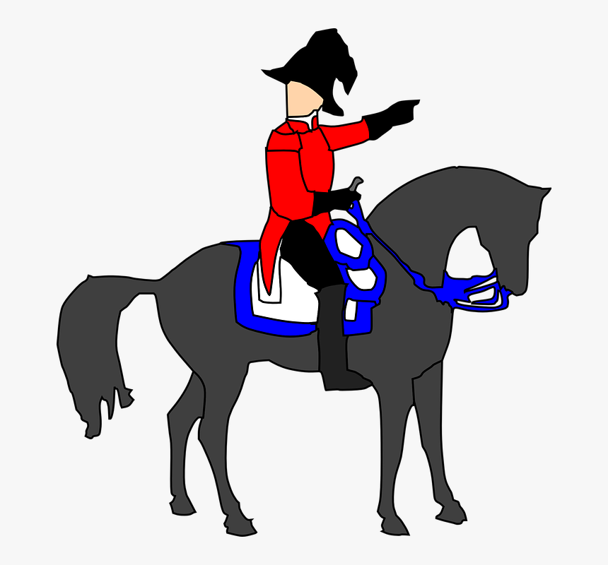 History Clipart Napoleon - British Soldier On Horse, HD Png Download, Free Download