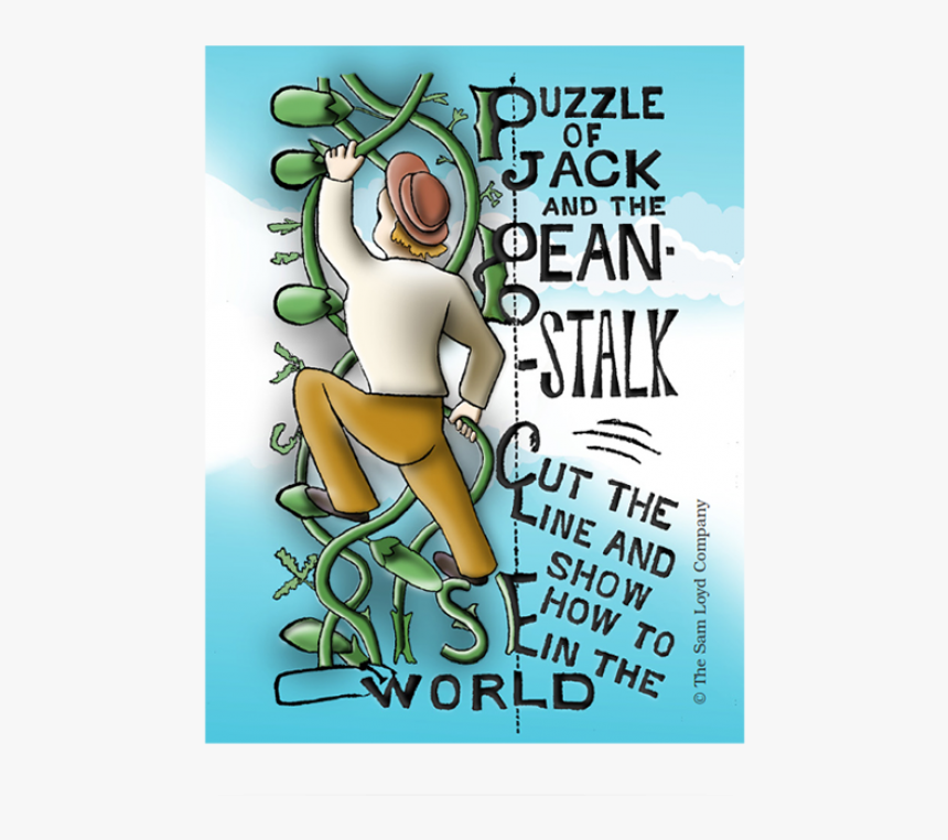 Puzzle Of Jack And The Beanstalk - Poster, HD Png Download, Free Download