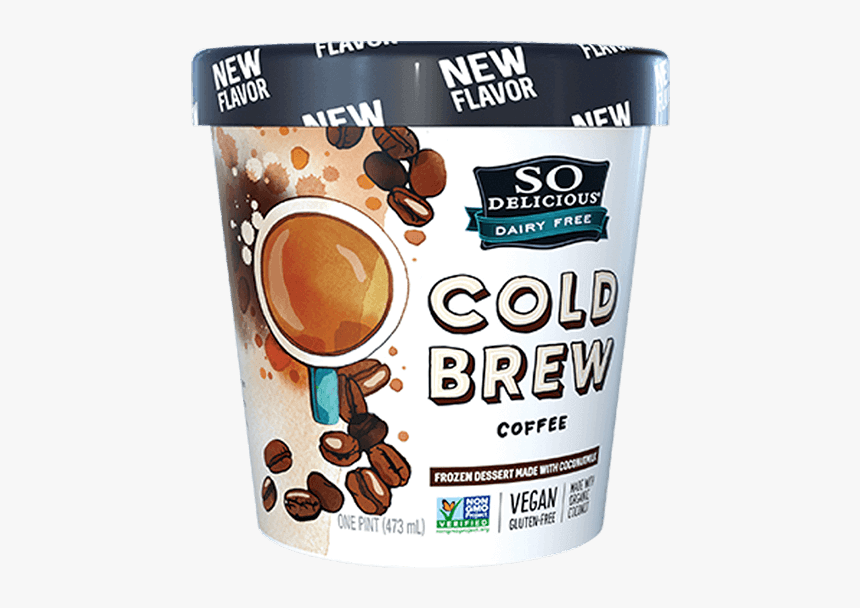 Cold Brew Coconutmilk Frozen Dessert"
 Class="pro-xlgimg - So Delicious Blueberry Cardamom, HD Png Download, Free Download