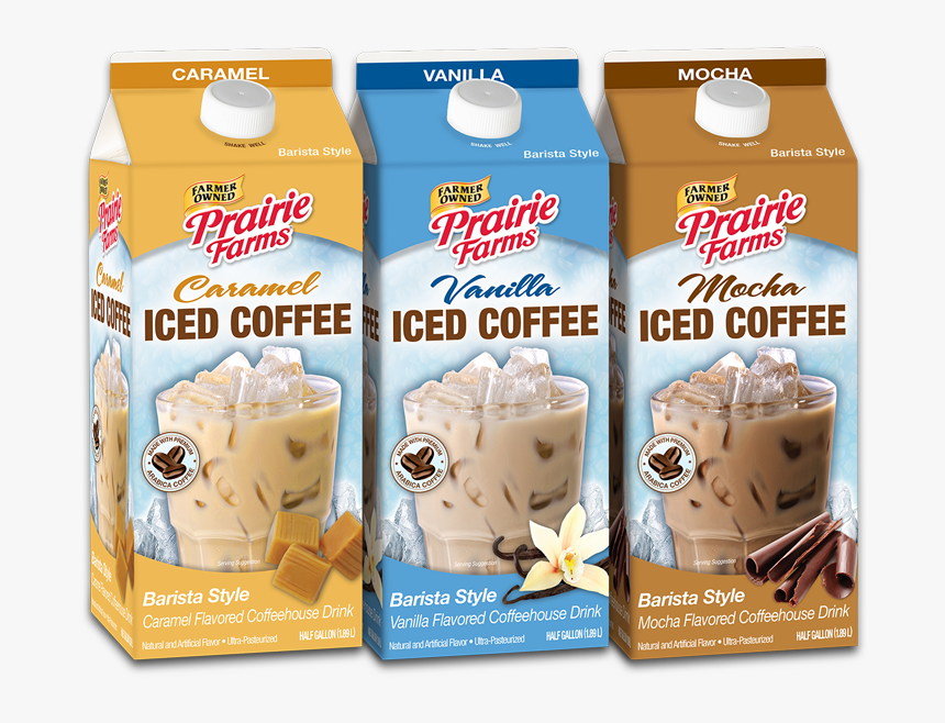 Iced Coffees - Prairie Farms Iced Coffee, HD Png Download, Free Download