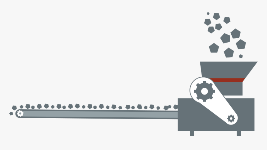 2 - Trituración - Cement Manufacturing Process Infographic, HD Png Download, Free Download