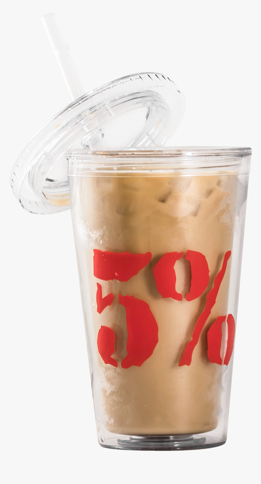 5% Nutrition Cup & Straw, HD Png Download, Free Download
