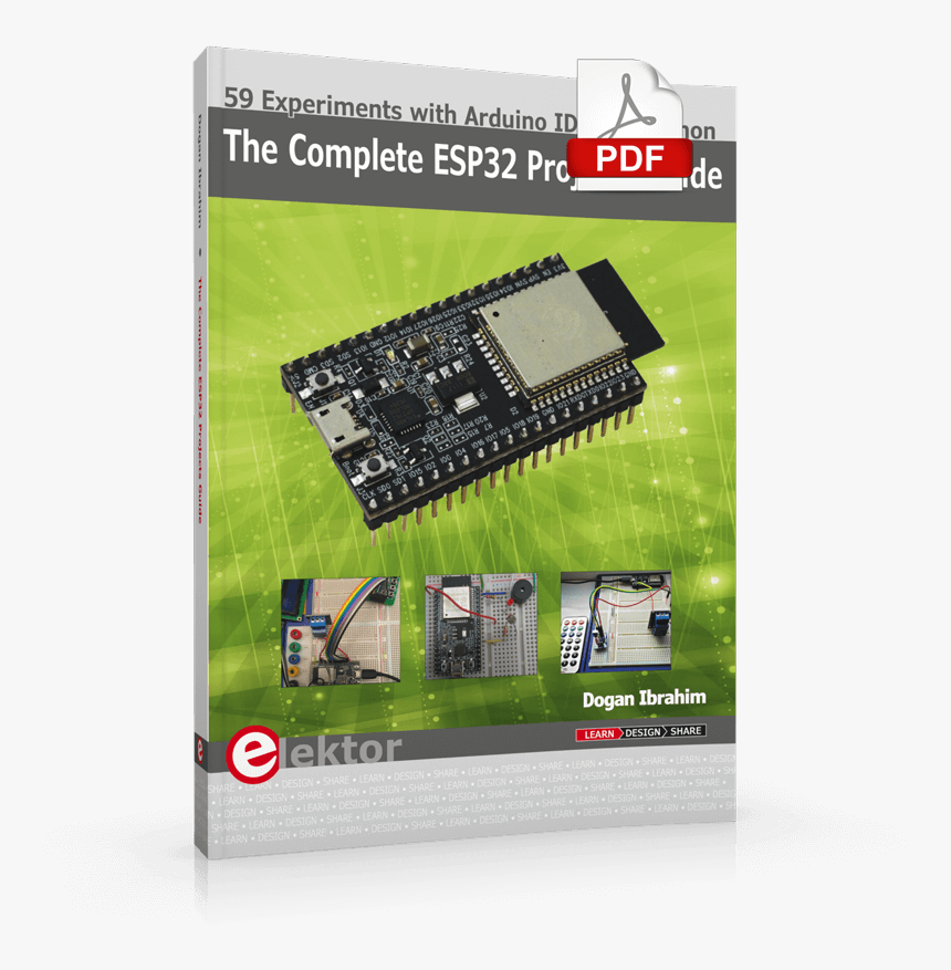 The Complete Esp32 Projects Guide - Esp32, HD Png Download, Free Download
