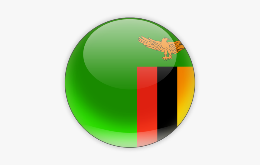 Zambia Flag Circle Png, Transparent Png, Free Download