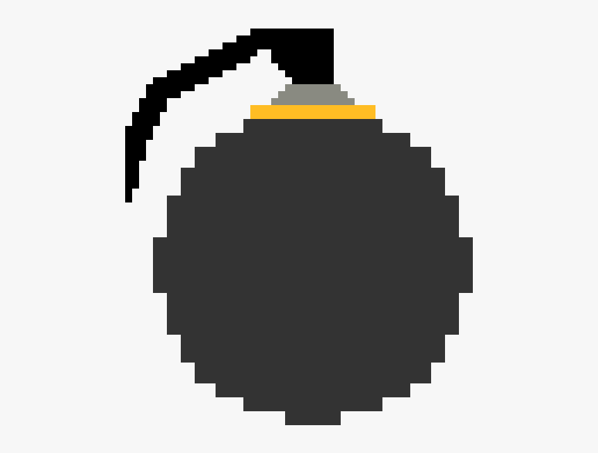 Clip Art Bomb Pixel Art - Pixel Bomb Png, Transparent Png, Free Download