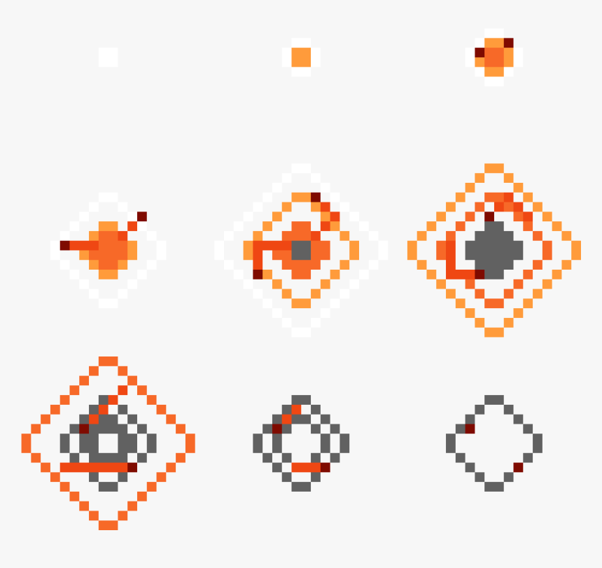 Explosion Animation - Fnaf Pixels Arts Five Night, HD Png Download, Free Download
