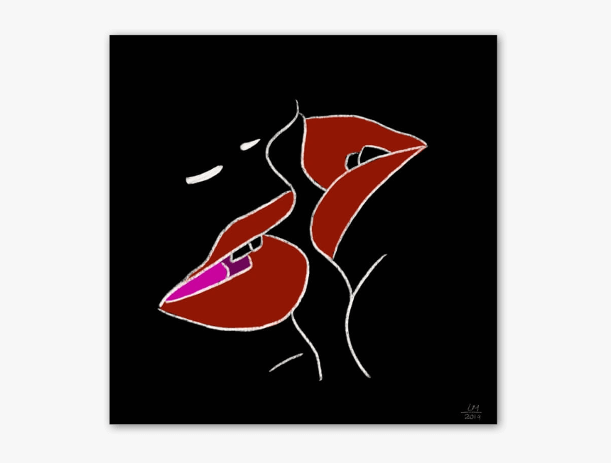 Lipstick Lust Sticker - Perching Bird, HD Png Download, Free Download