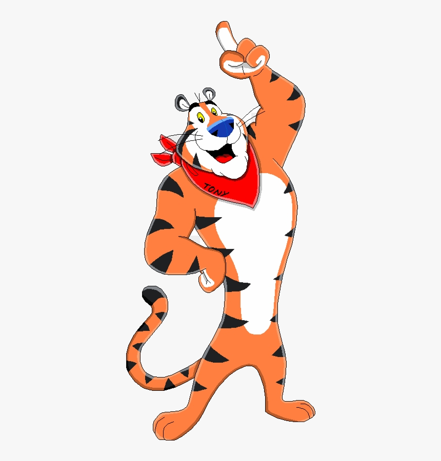 Tiger Tony The Clipart Free Transparent Png - Frosted Flakes Tony The Tiger, Png Download, Free Download