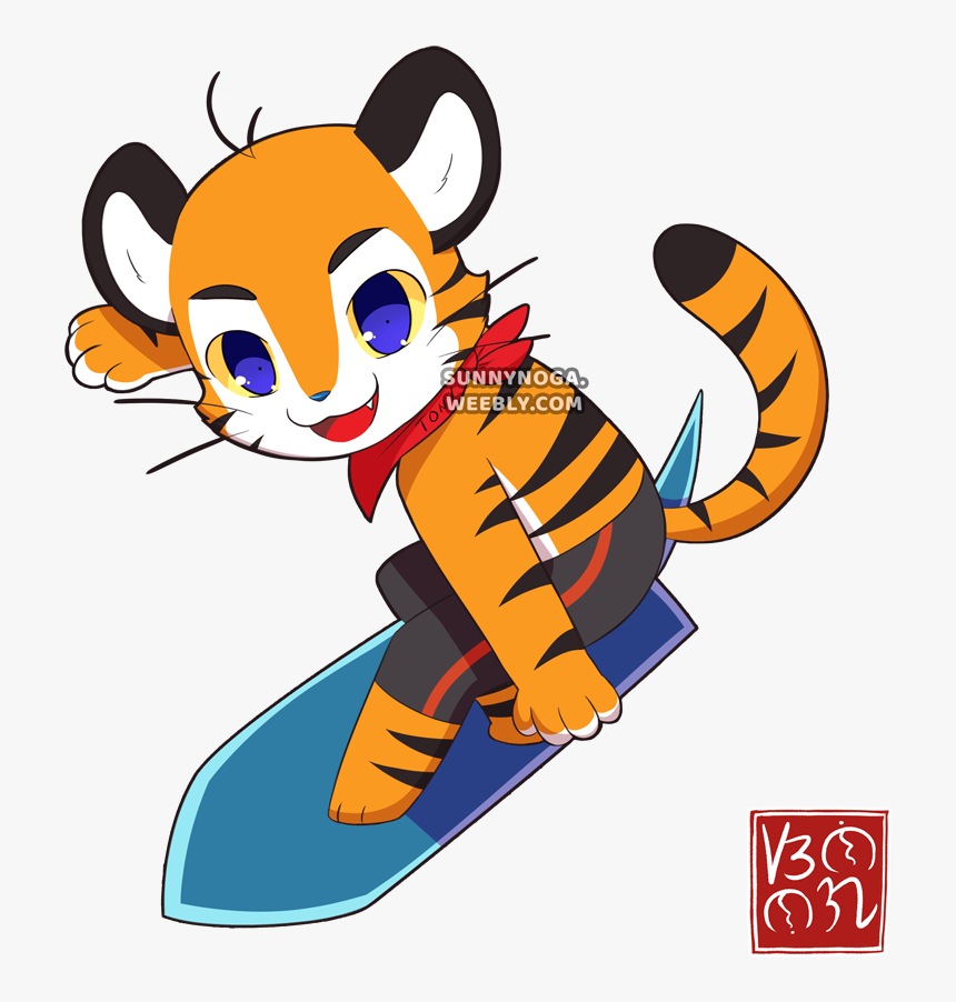 Chibi Tony The Tiger, HD Png Download, Free Download