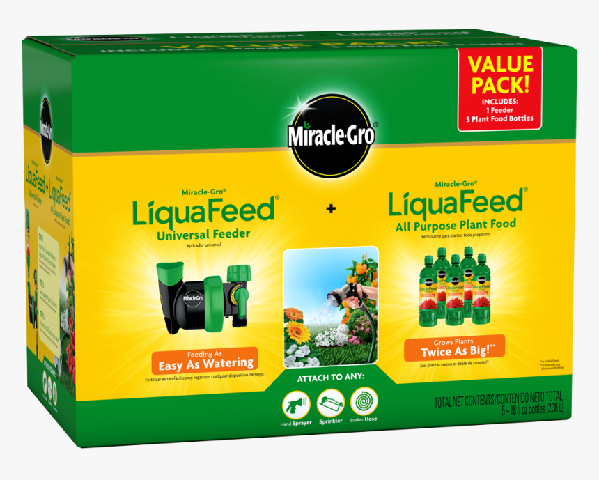 Miracle Gro Liquafeed Label, HD Png Download, Free Download