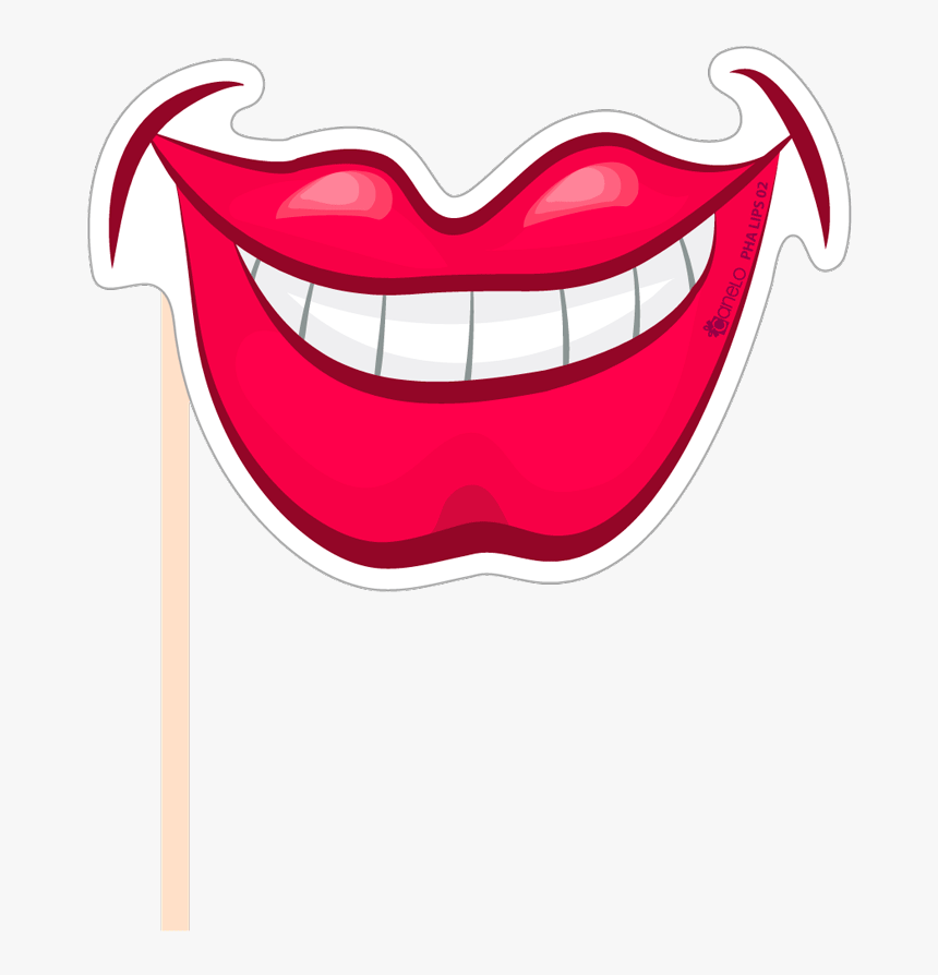 Transparent Photo Booth Props Png - Mouth Photo Booth Mouth, Png Download, Free Download