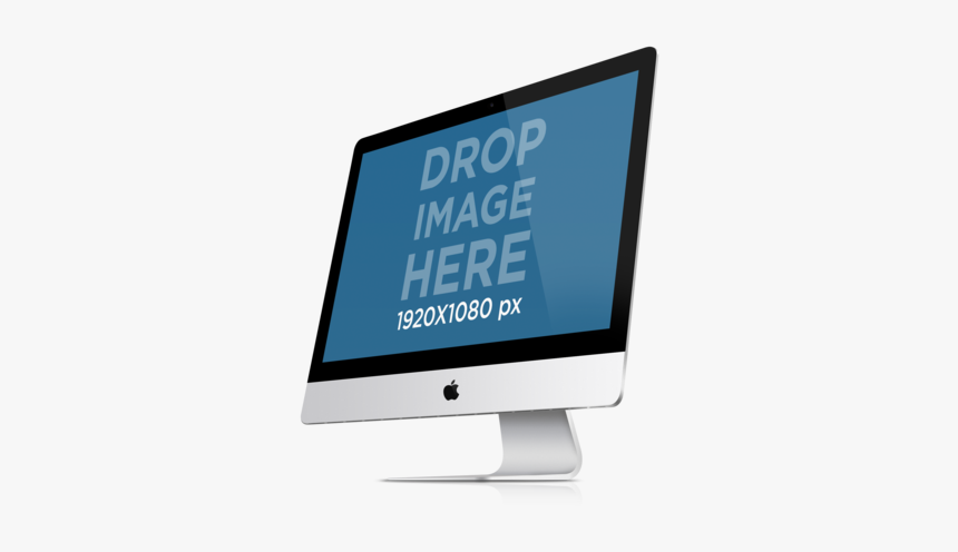 Imac Mock Up Png, Transparent Png, Free Download