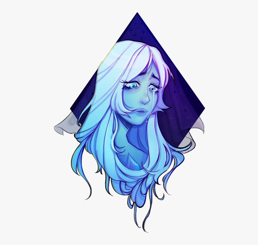 Blue Diamond Steven Universe Background , Png Download - Blue Diamond Fanart Steven, Transparent Png, Free Download