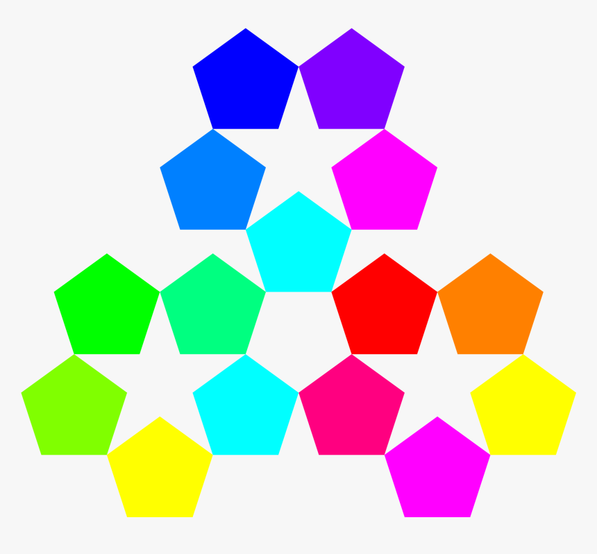 Color Pentagon Inspiration Clip Arts - Clip Art, HD Png Download, Free Download