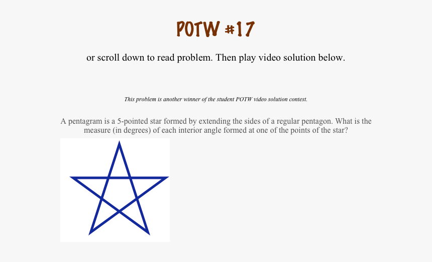 Potw - Estrela, HD Png Download, Free Download