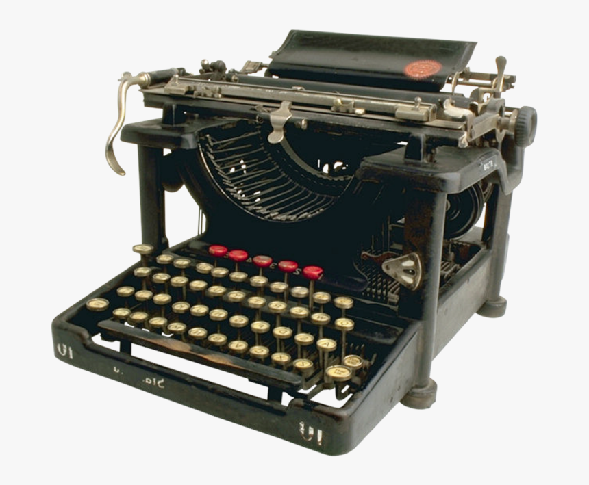 Background Typewriter Transparent - Maquinas De Escribir De 1872, HD Png Download, Free Download