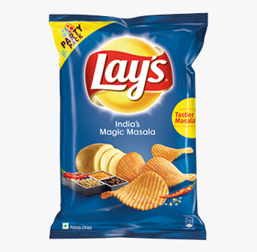 Transparent Lays Potato Chips Png - Lay's India's Magic Masala, Png Download, Free Download