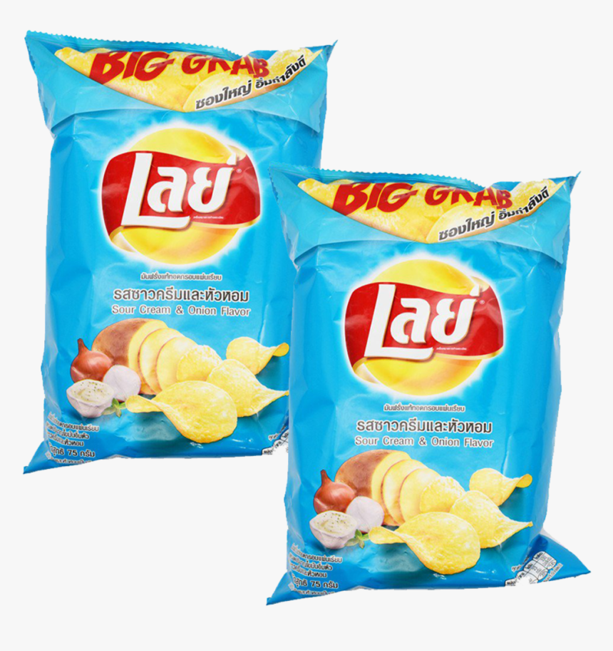 Lay"s Classic Sour Cream 75g - Potato Chip, HD Png Download, Free Download