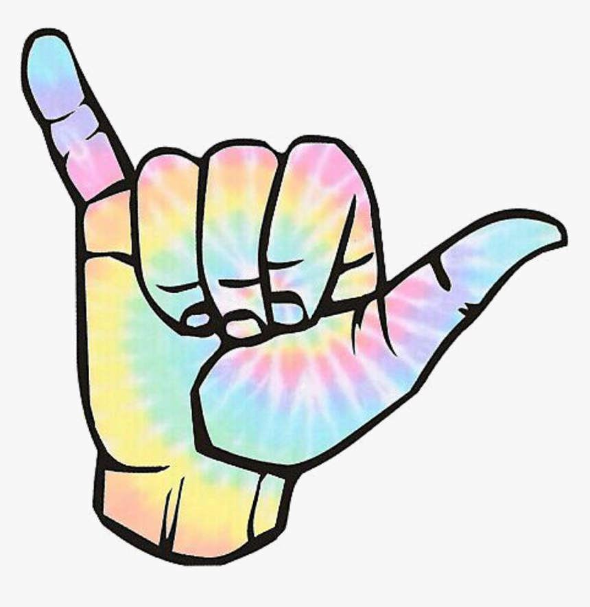 Punk Rock Png - Tie Dye Hang Loose, Transparent Png, Free Download