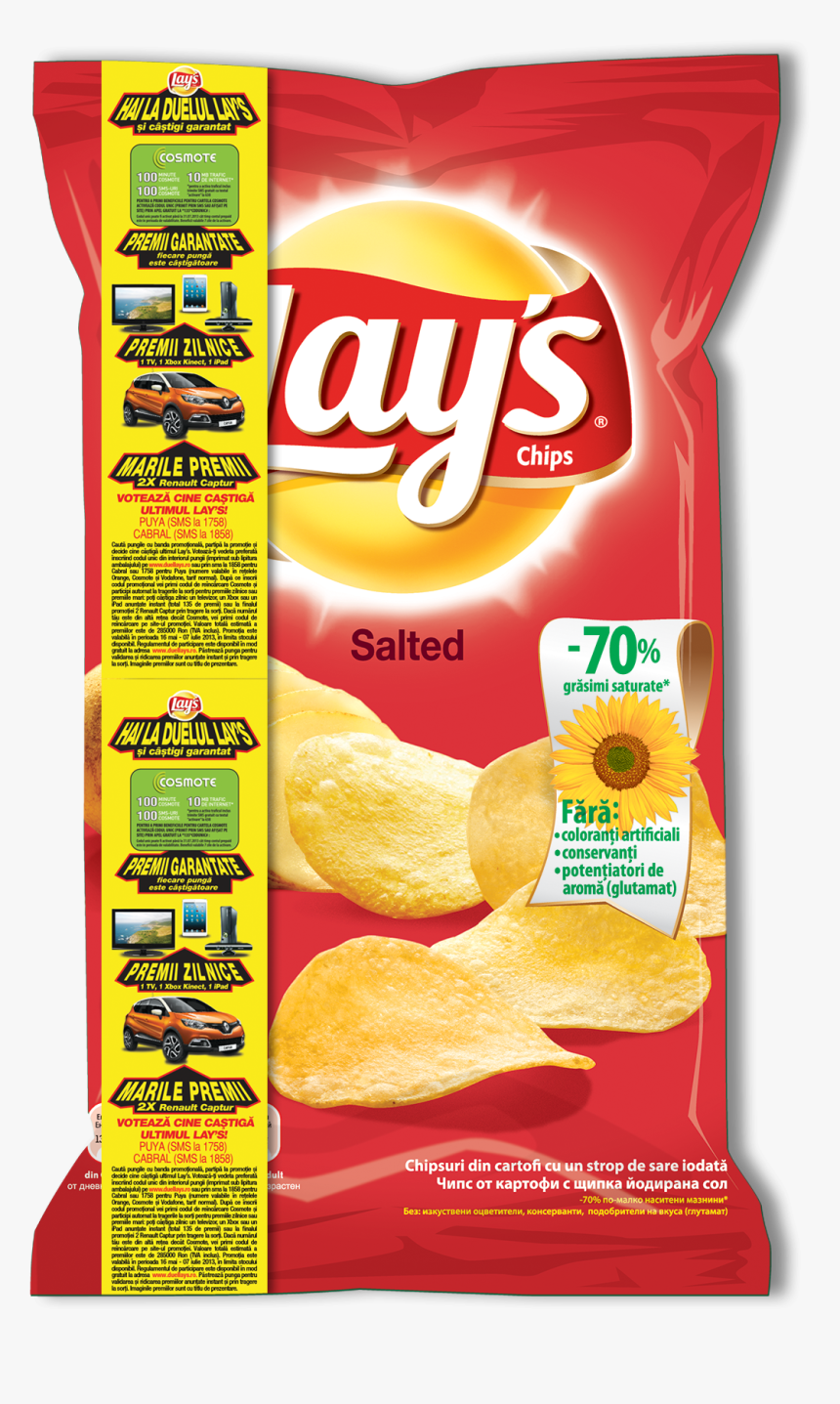 Lays Naturel - Lays Al Punto De Sal, HD Png Download, Free Download