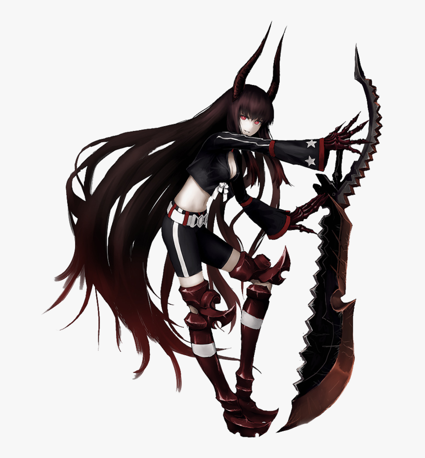 Black Gold Saw Render By Noir Black Shooter-d6tgtt9 - Black Gold Saw Black Rock Shooter, HD Png Download, Free Download