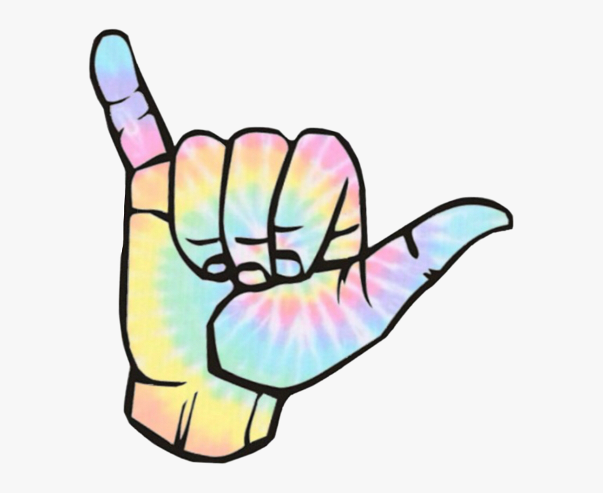 Aesthetic Stickers Hang Loose, HD Png Download, Free Download