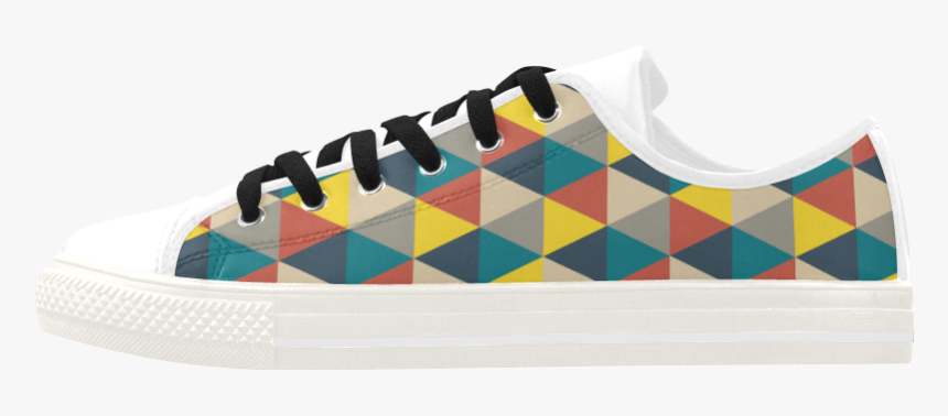 Colorful Geometric - Skate Shoe, HD Png Download, Free Download