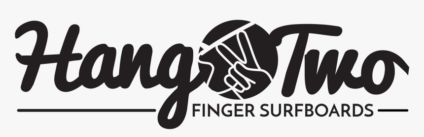 Hang Two Logo Finger Surfboards - Vector Graphics, HD Png Download, Free Download