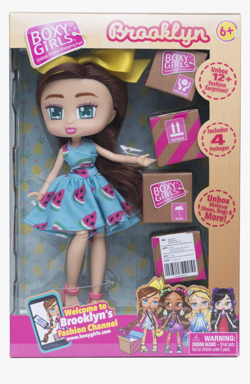 Boxy Girl Doll Brooklyn, HD Png Download, Free Download