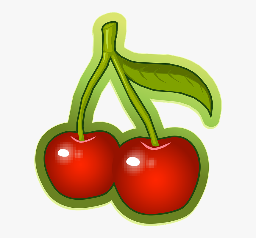Cherry Clipart Summer Fruit Transparent Png - Summer Fruits Clipart, Png Download, Free Download