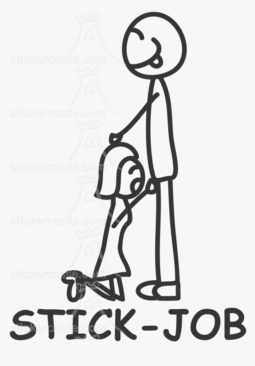 Transparent Stick Family Clipart Black And White - Stick Family, HD Png Download, Free Download