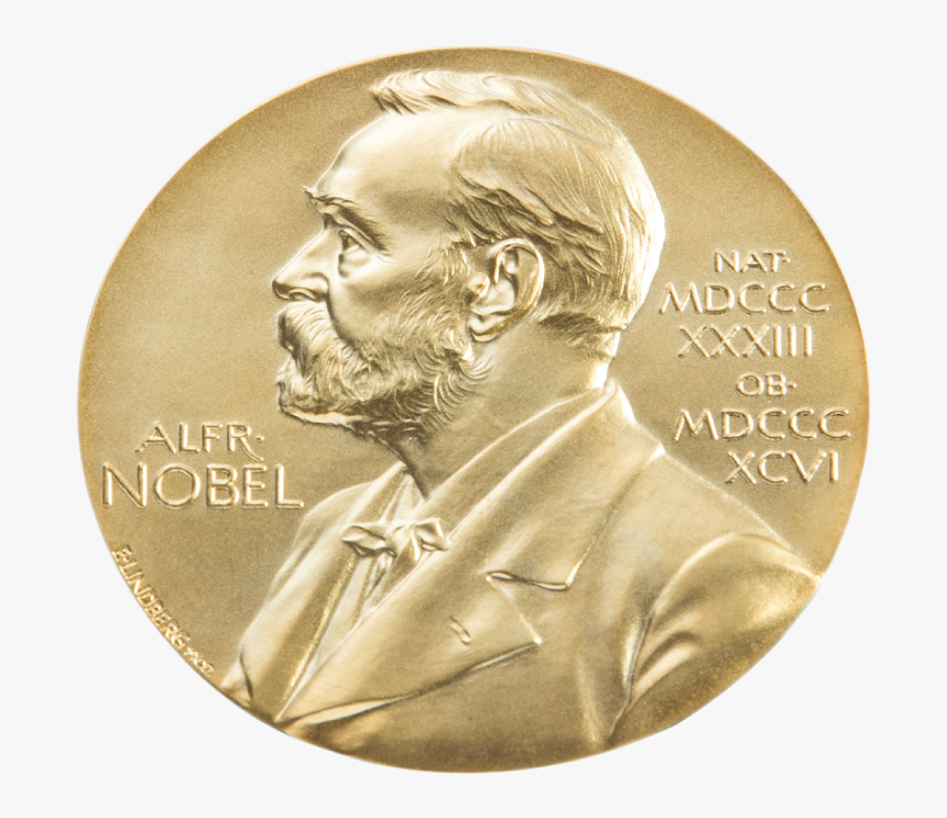 Nobel Prize Medal - Logo Nobel Prize In Literature, HD Png Download, Free Download