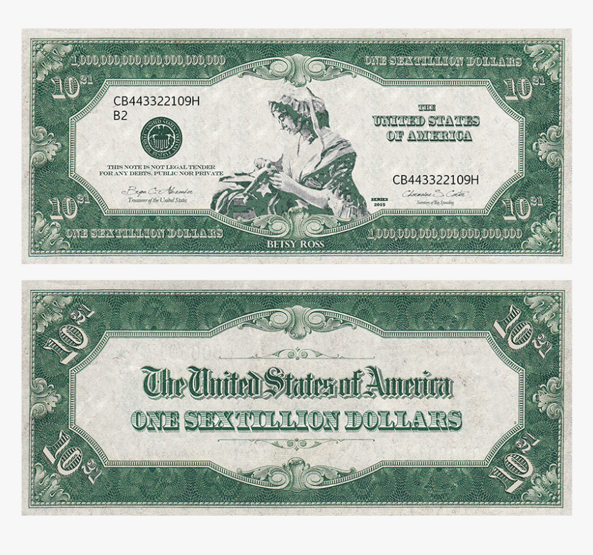 One Thousand Dollar Bill Printable, HD Png Download, Free Download