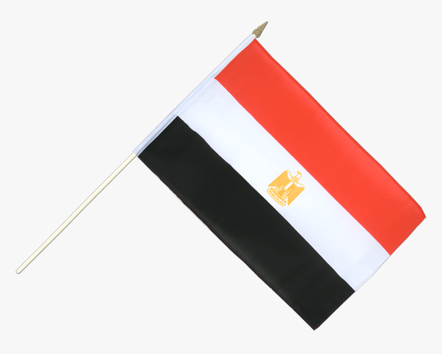 Egypt Flag With Pole, HD Png Download, Free Download