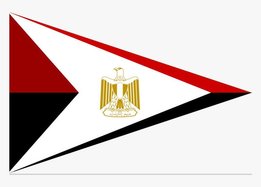 Egypt Flag Triangle, HD Png Download, Free Download