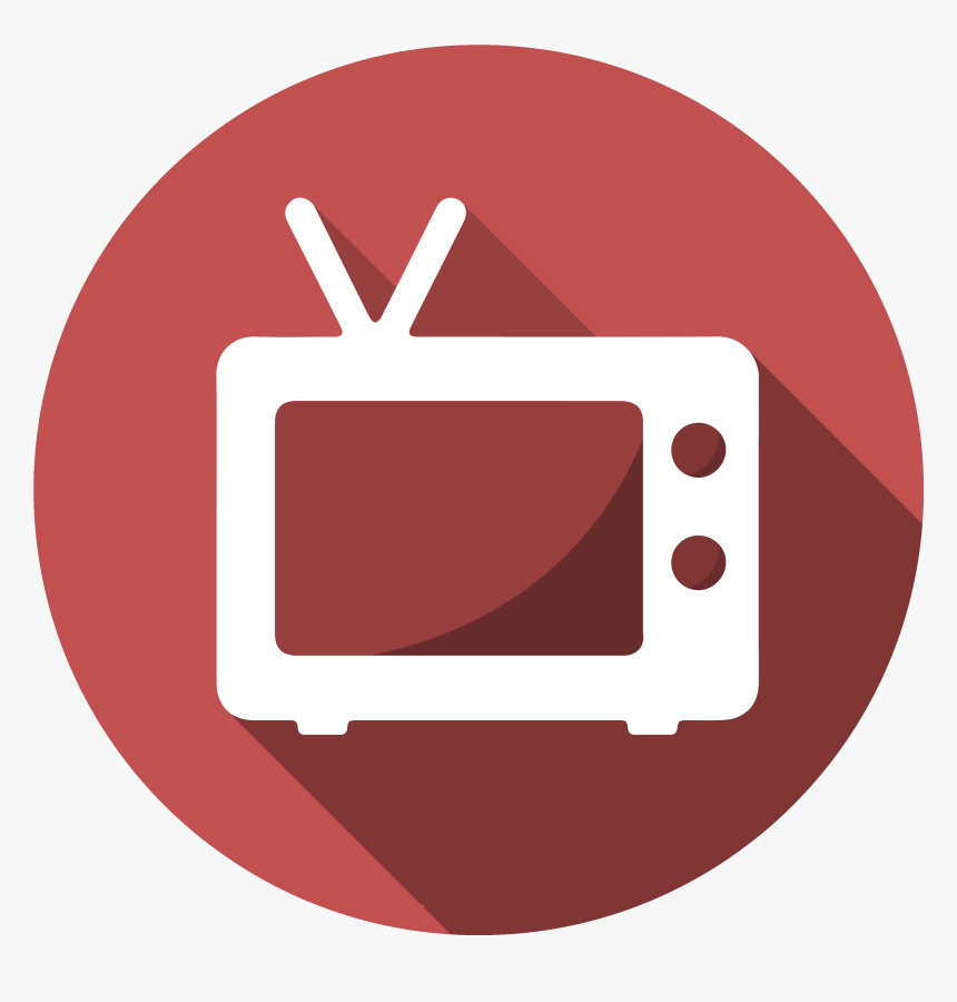 Transparent Circle Clip Art - Television Icon Png, Png Download, Free Download