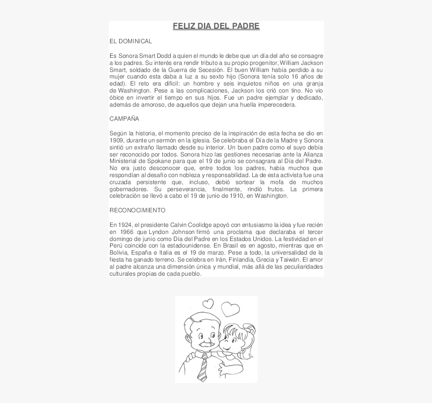 Dibujos Del Dia Del Padre, HD Png Download, Free Download