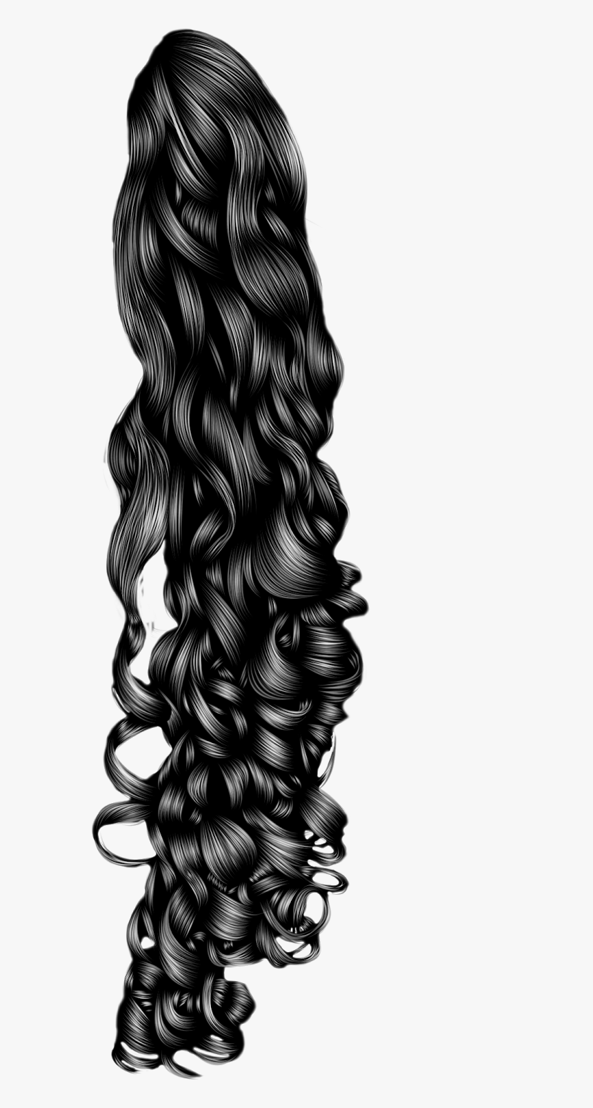 Transparent Curly Hair Png, Png Download, Free Download